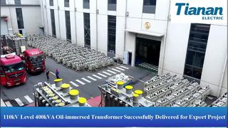 Tianan-levering: 110kV-transformatorverzending voor export