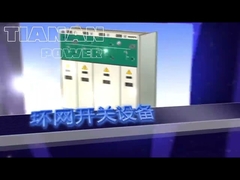 Mobiele transformator-substation, schakelaar, oliedompelde transformator