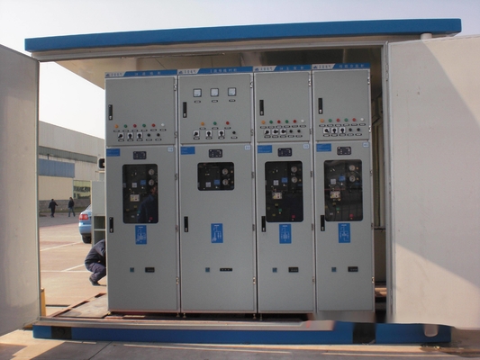 Gas Insulated IP56 Voltage Switchgear With Rated Breaking Current