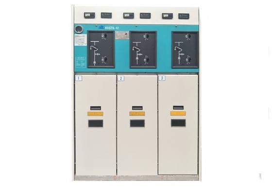 Indoor Gas - Insulated Medium Voltage Switchgear 10kV GIS Ring Main Unit Cabinet