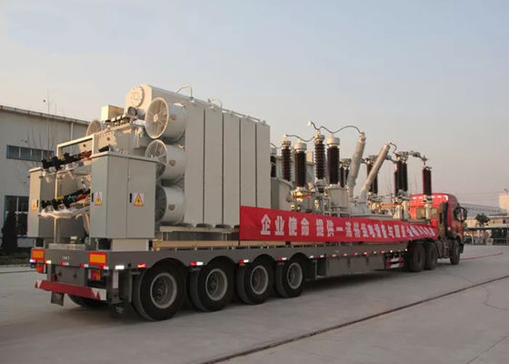 Wieltransformatorstation Frequentie 50/60 Hz Windsnelheid 40 m/s voor zware toepassingen