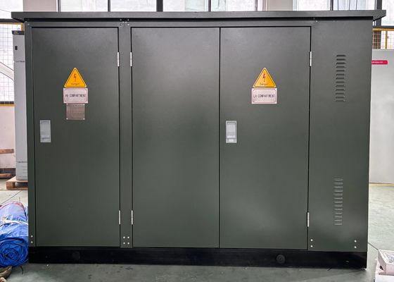 Compact Transformer Substation Tapping Range ±2×2,5% ONAN-koelmethode en 25 oliegraad voor stroomdistributie