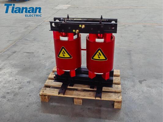 Transformatoren van het type gegoten hars zonder belastingverlies van 208 W, voorzien van IP00-bescherming en elektriciteitsdistributie